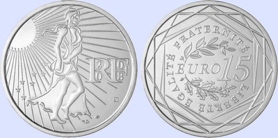 15 Euro Argent